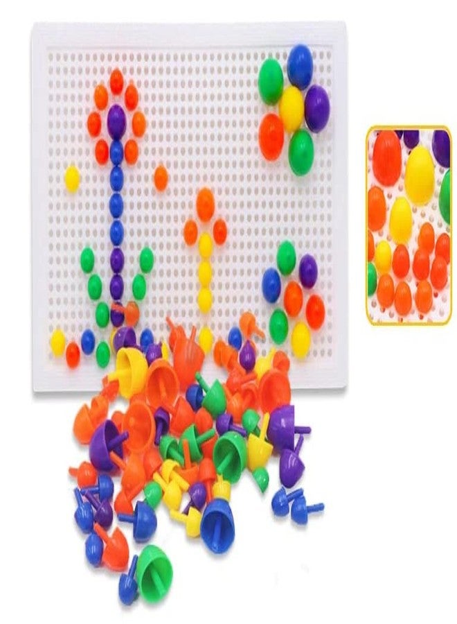 SHREE TECHNESH® Puzzle Peg Board Creative Jigsaw Puzzle - Image 1